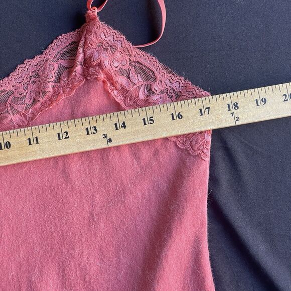 Bozzolo Camisole Tank Top Womens Plus Size 3X Lace Trim Y2K Adjustable Dainty - Picture 10 of 12